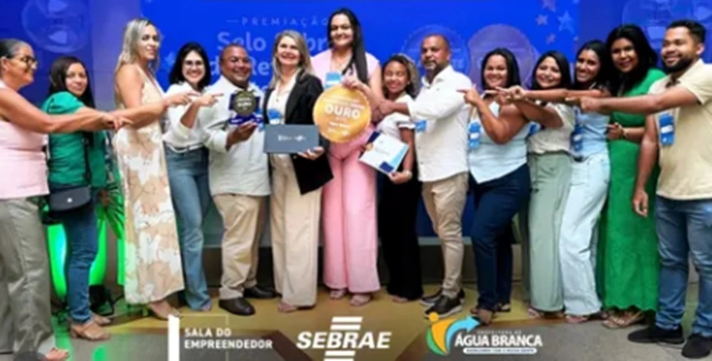 Água Branca conquista Selo Ouro do Sebrae e se destaca no apoio ao empreendedor