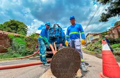 Águas de Teresina já retirou 28,5 toneladas de resíduos da rede de esgoto em 2025