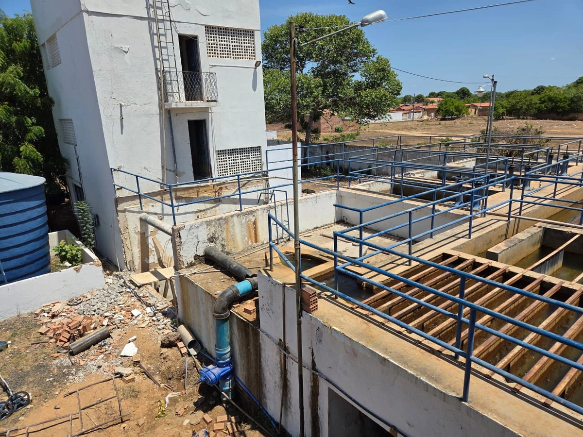 Águas do Piauí reforma Estação de Tratamento de Piracuruca após imóvel ser condena