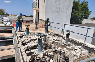 Águas do Piauí reforma Estação de Tratamento de Piracuruca após imóvel ser condena (Foto: Reprodução)