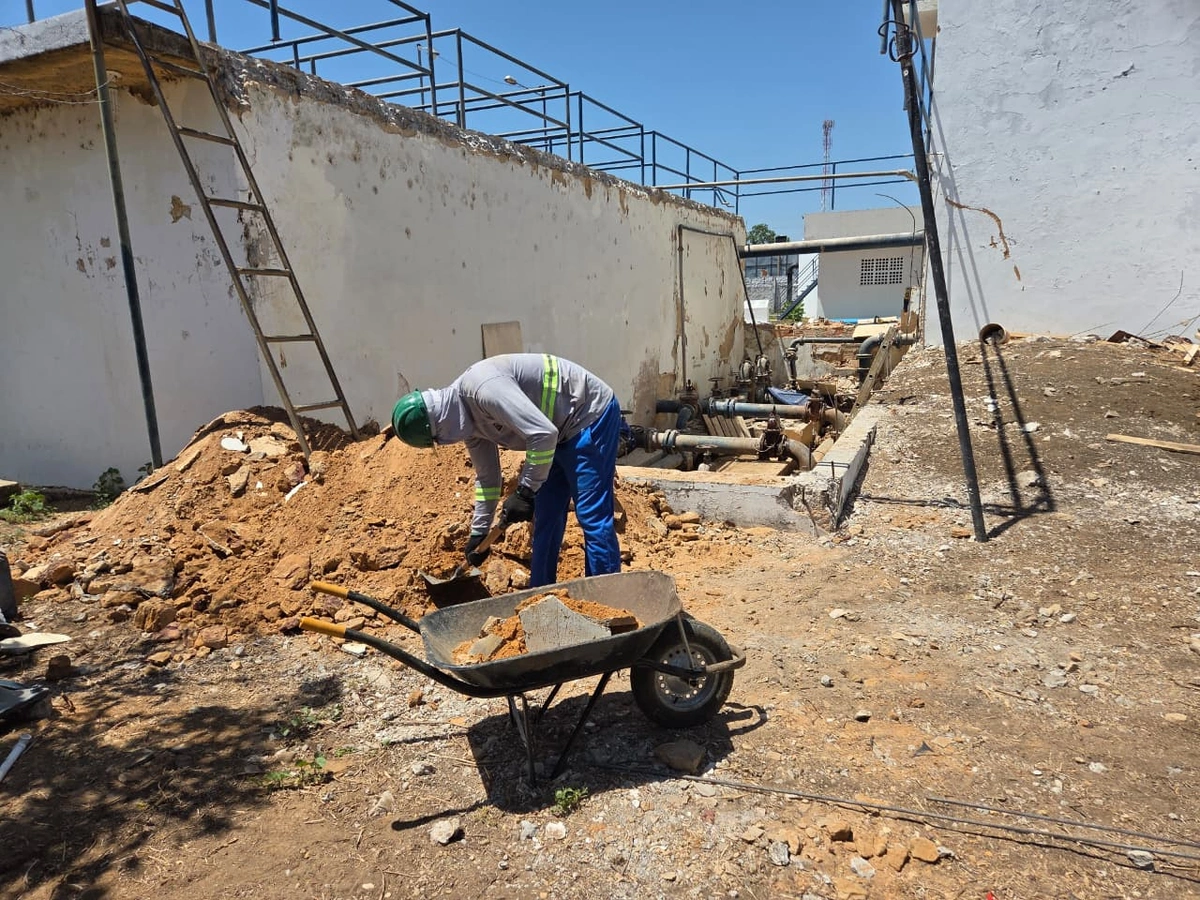 Águas do Piauí reforma Estação de Tratamento de Piracuruca após imóvel ser condena