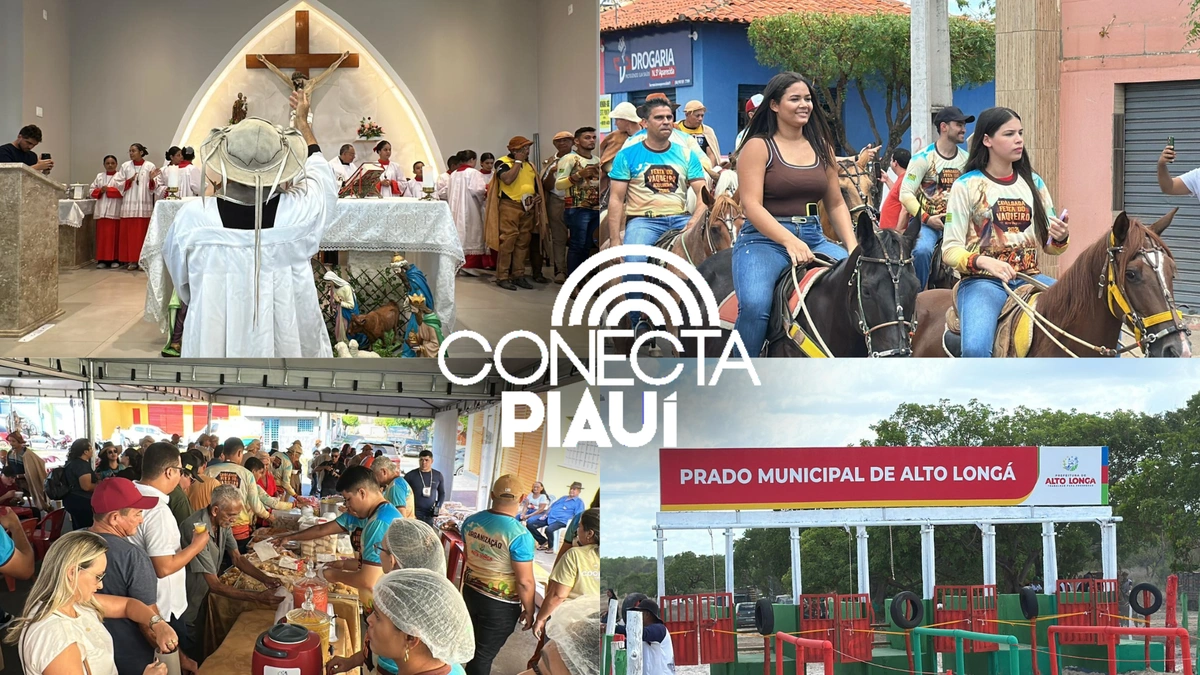 Alto Longá celebra uma festa com muita fé e tradição