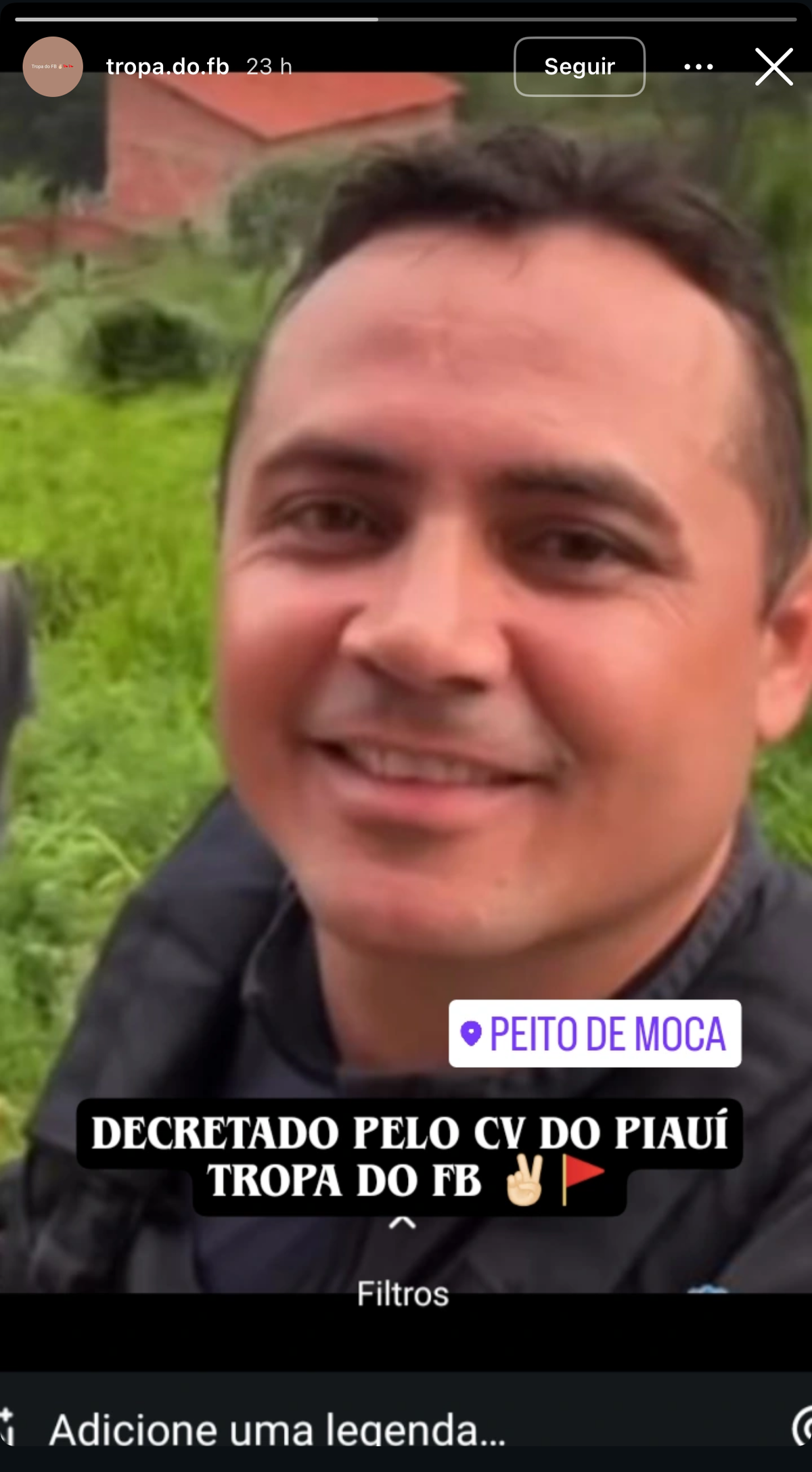 Ameaça ao delegado Charles