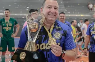 André Bié renova com o CAP Futsal para 2026 (Foto: Lucas Batista/Atlético Piauiense)