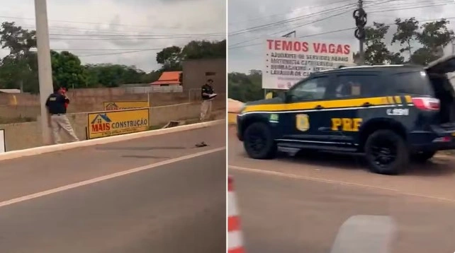 Após sair da penitenciária, motociclista morre ao colidir com poste na BR-343