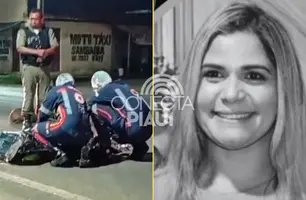 Assessora parlamentar morre em acidente de moto na BR-230, em Floriano (Foto: Reprodução/Redes Sociais)