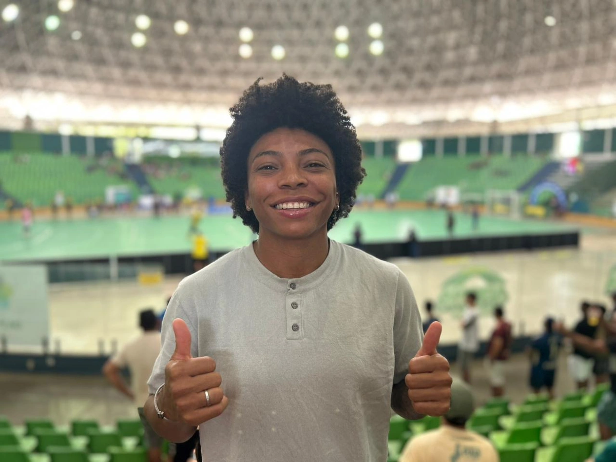 Atleta acompanha final do campeonato e reforça grandeza do esporte no Piauí