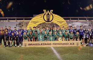 Atlético Piauiense faz história e conquista o título do Brasileirão Feminino A3 (Foto: Reprodução)