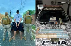 BEPI prende homem com grande quantidade de drogas na BR-316, zona Sul de Teresina