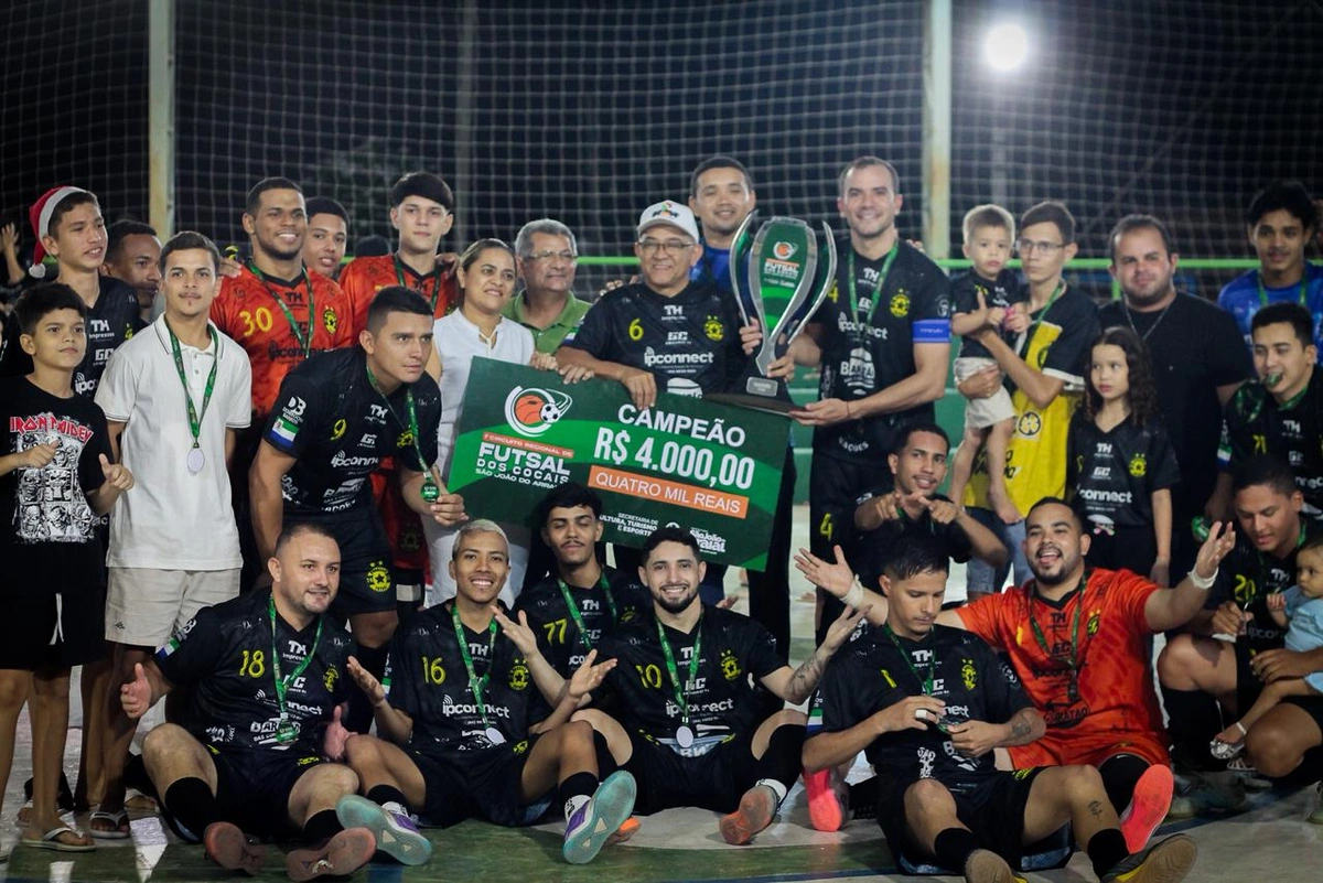 Borussia vence Circuito de Futsal dos Cocais em São João do Arraial