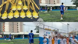 Branco Gourmet conquista a Supercopa Brisa Sorvetes de Fut7 em Teresina (Foto: Conecta Piauí)