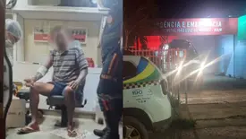 Briga por causa de ex termina em tiros e deixa homem ferido em Demerval Lobão (Foto: Reprodução)