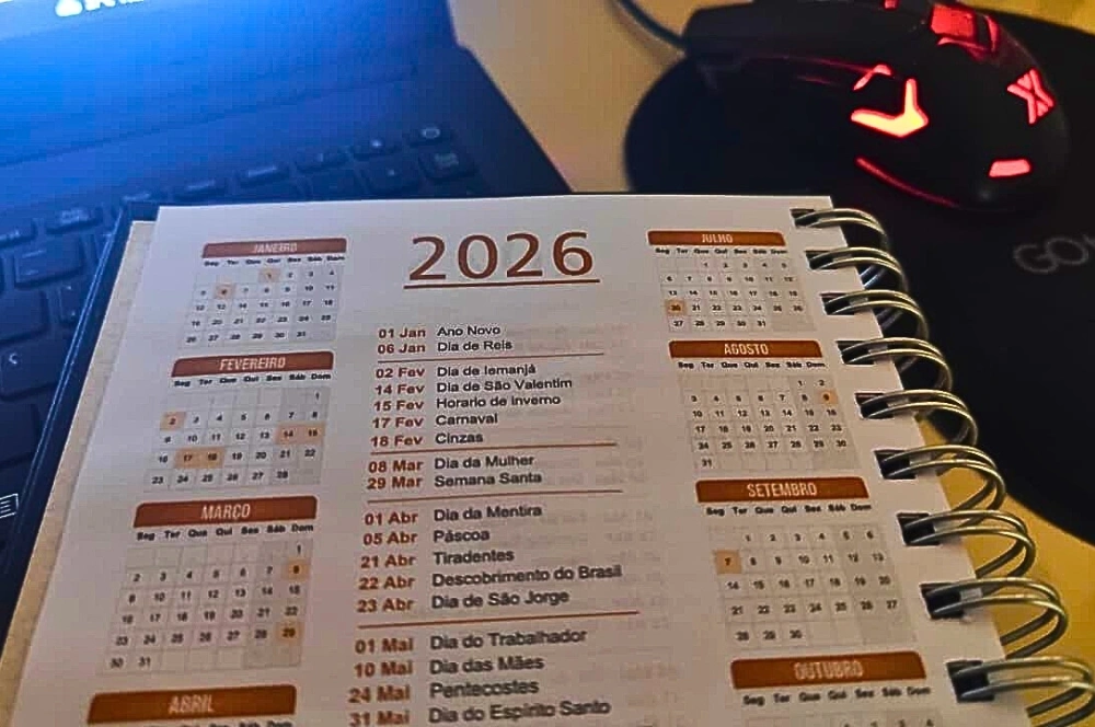 Calendário de 2026