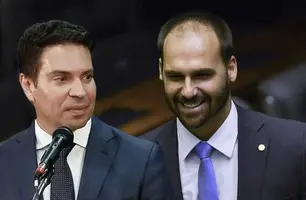 Câmara decide cassar mandatos de Eduardo Bolsonaro e Ramagem (Foto: Carolina Antunes/PR e Marcelo Camargo/Agência Brasil)