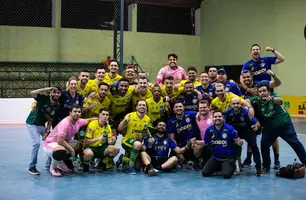 CAP vence Campo Largo e garante vaga na final do Piauiense de Futsal (Foto: Lucas Batista/ Ascom CAP)