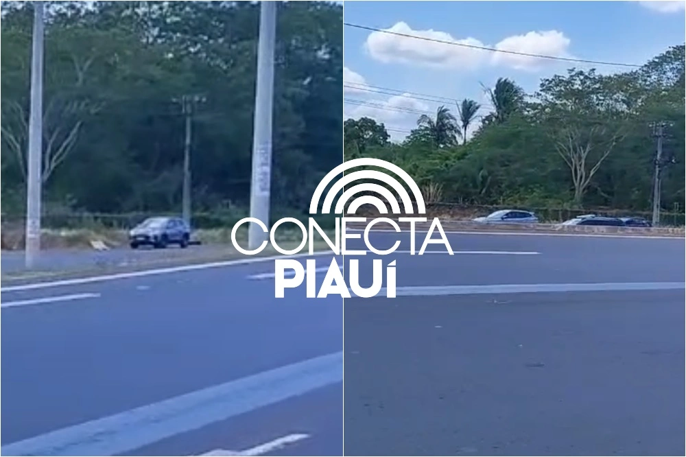 Carro capota na BR-343 e deixa feridos em Teresina; PRF foi acionada