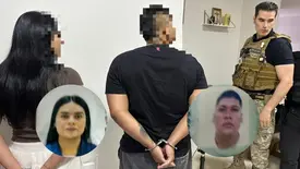 Casal de colombianos agiotas são presos em Teresina (Foto: Divulgação/Polícia Civil)