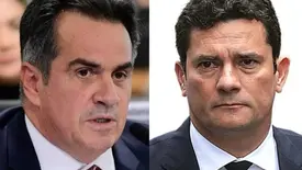 Ciro Nogueira X Sérgio Moro (Foto: Reprodução)