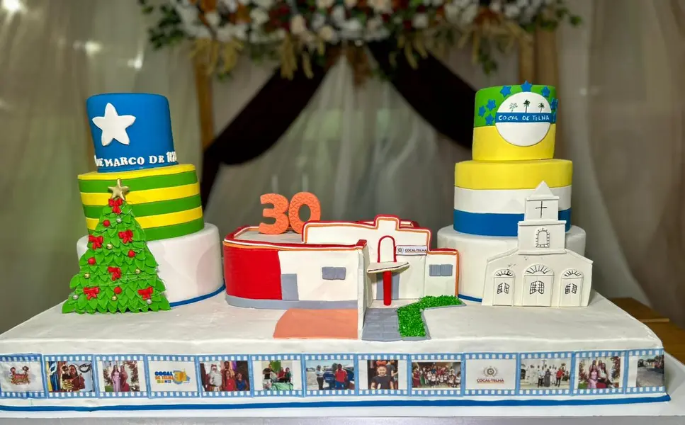 Cocal de Telha celebra 30 anos com premiações e tradicional corte do bolo