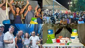 Cocal de Telha celebra 30 anos com premiações e tradicional corte do bolo (Foto: Conecta Piauí)