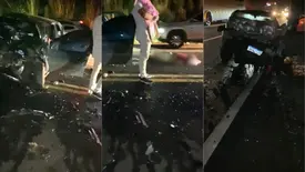 Colisão entre dois carros deixa três mortos na BR-316, em Miguel Leão (Foto: Reprodução)