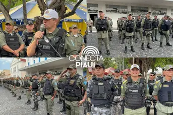 Com 300 policiais extras, PM-PI inicia Operação Boas Festas em Teresina
