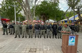 Com 300 policiais extras, PM-PI inicia Operação Boas Festas em Teresina (Foto: Conecta Piauí)