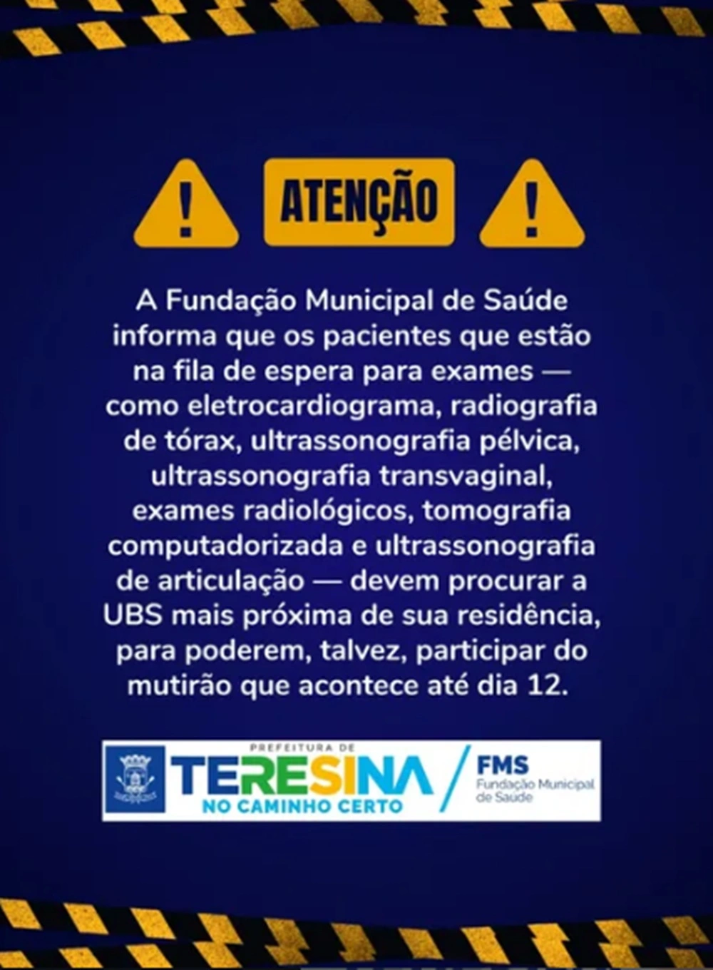 Com fila para exames, FMS sugere que pacientes 'talvez' sejam atendidos em mutirão