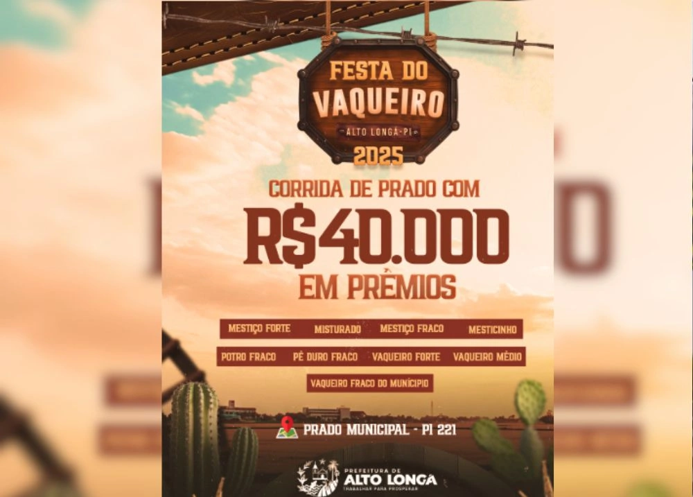 Com R$ 40 mil em prêmios, tradicional Corrida de Prado movimenta Alto Longá