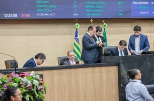 Comissão de Fiscalização e Controle, Finanças e Tributação da Assembleia Legislativa do Piauí em votação. (Foto: Reprodução)