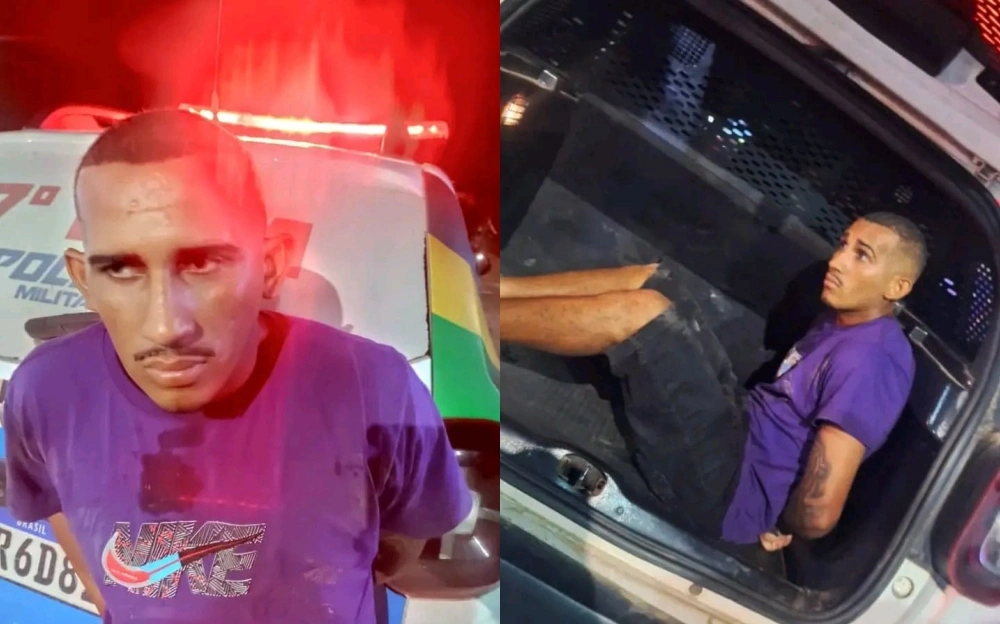 Conhecido como 'Sem Alma', integrante do Bonde dos 40 é preso no interior do Piauí