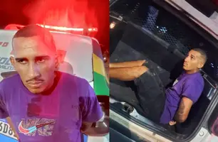 Conhecido como 'Sem Alma', integrante do Bonde dos 40 é preso no interior do Piauí (Foto: Reprodução)