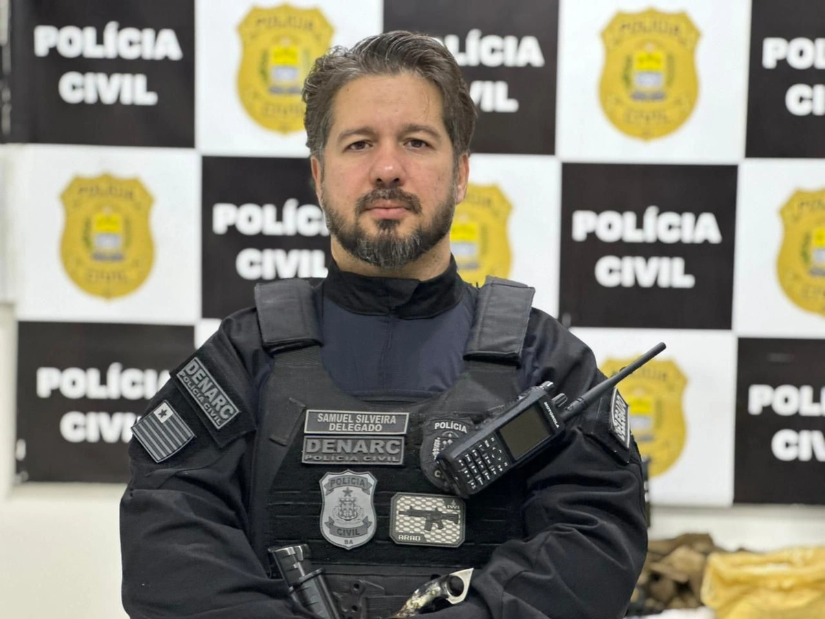 Coordenador do Denarc, delegado Samuel Silveira
