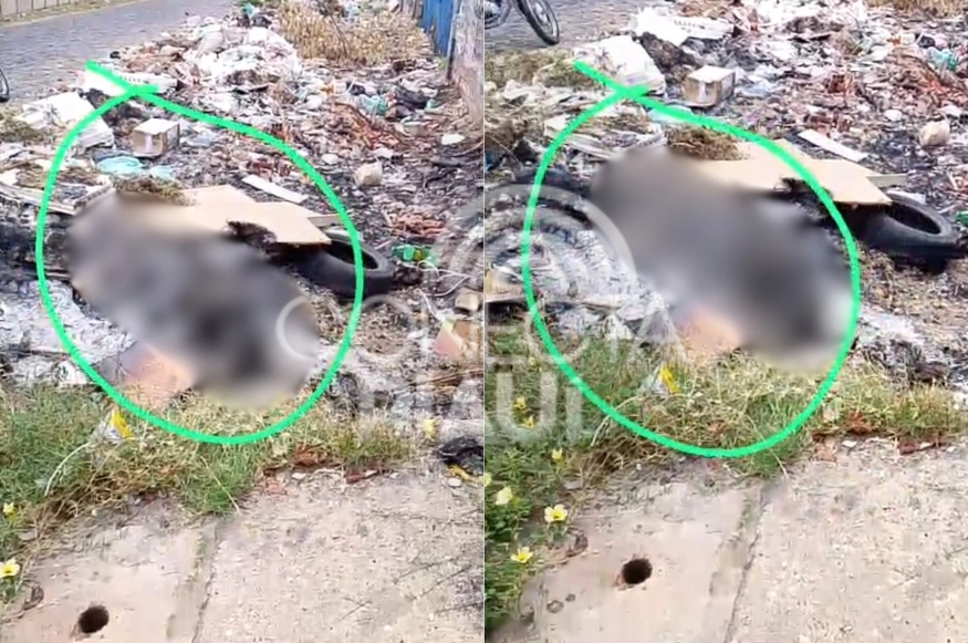 Corpo carbonizado é encontrado em volta de lixo na zona Leste de Teresina