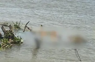 Corpo de homem é encontrado às margens do Rio Parnaíba entre Piauí e Maranhão (Foto: Reprodução)