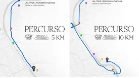 Corrida 100% Você muda ponto de largada por ajuste no percurso (Foto: Reprodução)