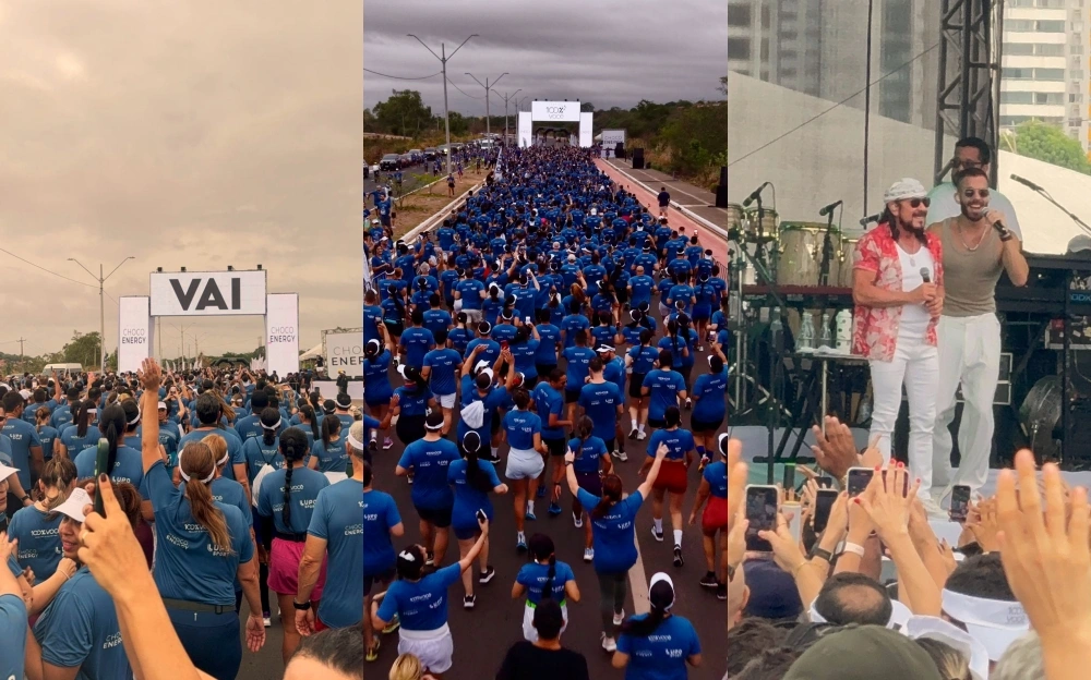 Corrida 100% Você reúne mais de 15 mil pessoas e faz história em Teresina
