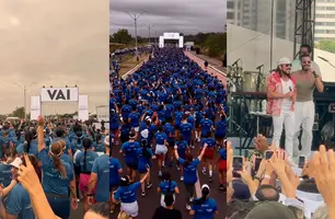 Corrida 100% Você reúne mais de 15 mil pessoas e faz história em Teresina (Foto: Conecta Piauí)