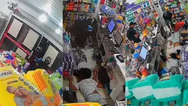 Criminosos armados invadem drogaria e rendem funcionários na zona Sul de Teresina (Foto: Reprodução)