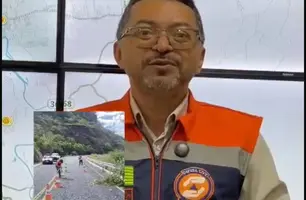 Defesa Civil e DER atuam contra erosão na PI 215 em Campo Maior (Foto: Reprodução)