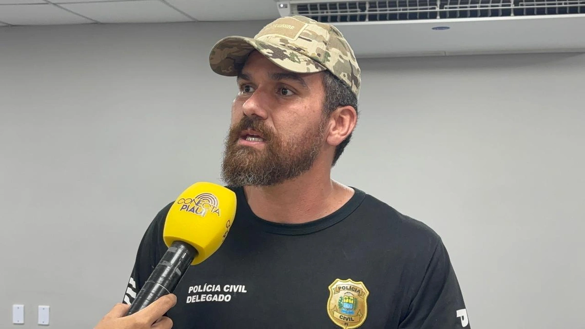 Delegado Célio Benício, diretor de Polícia do Interior