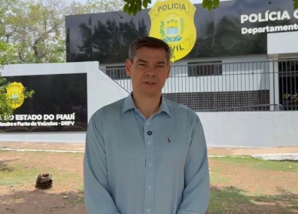 Delegado Marcelo Dias, coordenador do DRFV