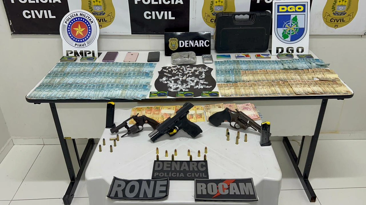 DENARC-PI divulga balanço do combate ao tráfico durante megaoperação NARKE 5