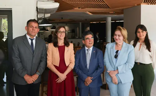 Dep. Limma recebe cônsul da Argentina e discute novas parcerias para o Piauí