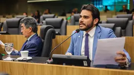 Dep. Marcus Vinícius Kalume - propositor da audiência (Foto: T)