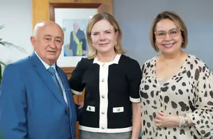 Deputado Júlio César pede à ministra Gleisi liberação de recursos para prefeituras (Foto: Reprodução)