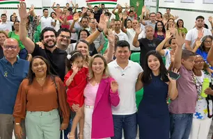 Deputado Rubens Vieira participa da abertura do Programa Mente em Foco em Valença do Piauí (Foto: Reprodução)