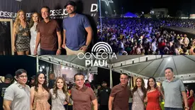 Desejo de Menina e Rey Vaqueiro animam festa de aniversário de Sussuapara (Foto: Conecta Piauí)