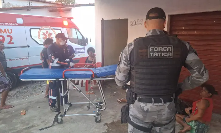 Discussão termina com homem esfaqueado e suspeita presa em Parnaíba