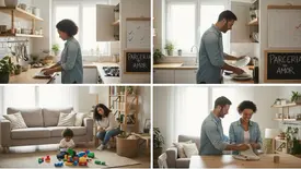 Divisão de tarefas na casa: fonte de conflito ou parceria? (Foto: Reprodução)